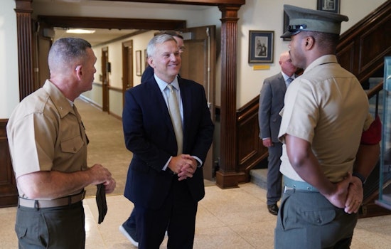 Governor Josh Stein Engages with Military Commanders at Camp Lejeune to Bolster Support for Service Members and Their Families