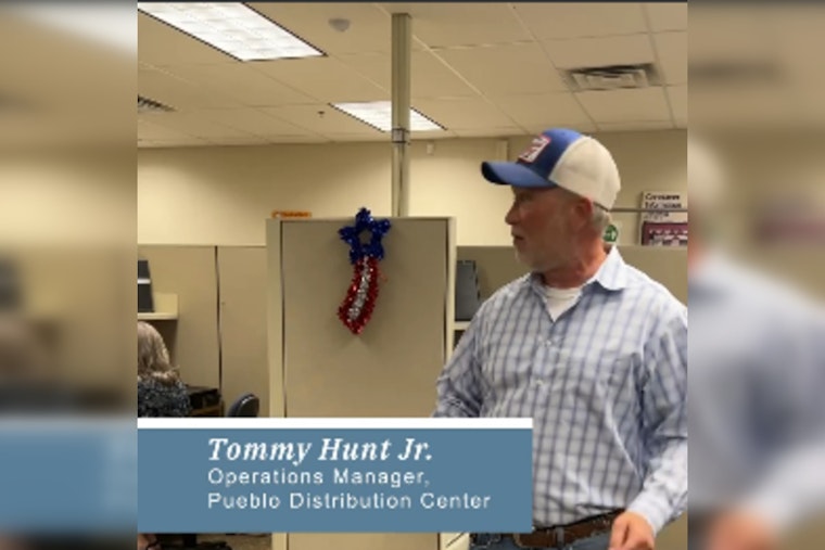 GPO Pueblo Distribution Center Operations Manager Tommy Hunt Offers Virtual Tour Highlighting FEMA Disaster Relief Efforts
