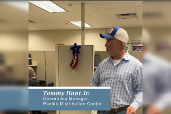GPO Pueblo Distribution Center Operations Manager Tommy Hunt Offers Virtual Tour Highlighting FEMA Disaster Relief Efforts