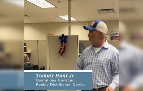 GPO Pueblo Distribution Center Operations Manager Tommy Hunt Offers Virtual Tour Highlighting FEMA Disaster Relief Efforts
