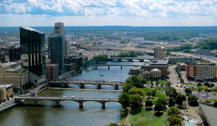 Grand Rapids Firefighters Conduct Unconventional Rescue of Drifting Porta-Potties on Grand River