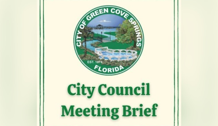 Green Cove Springs City Council Passes Proclamation and Consent Agenda, Debates Curbside Recycling Program's Future