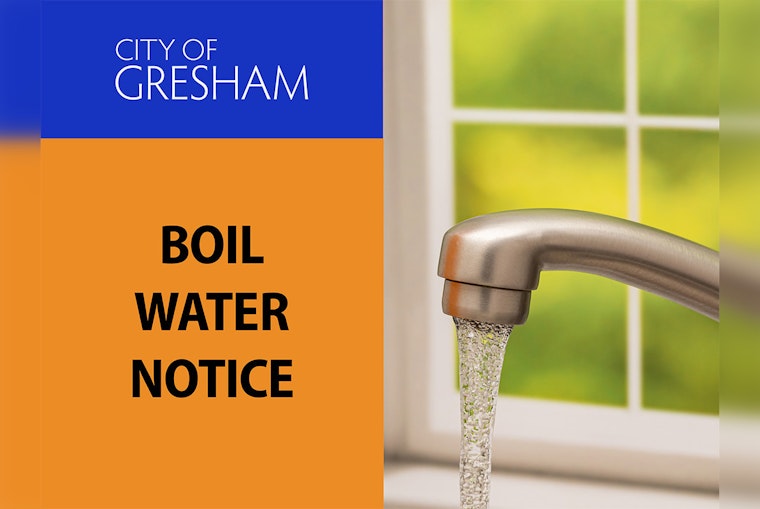 Gresham Residents in Kelly Creek Area Advised to Boil Water Following Pressure Drop