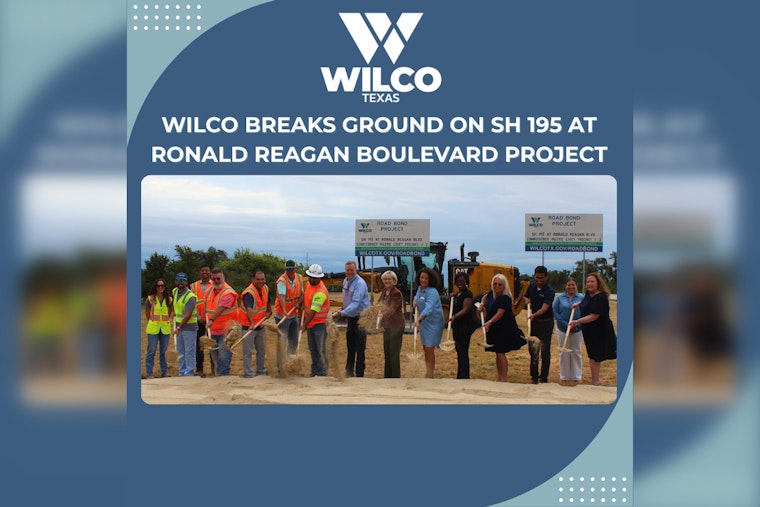 Groundbreaking Ceremony Marks Start of New Ramp Construction at SH 195 and Ronald Reagan Blvd in Georgetown
