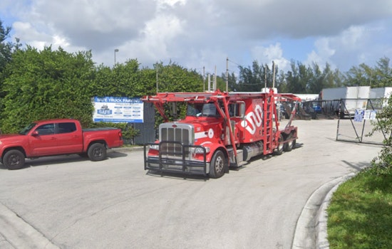 Hallandale Beach Firefighters Quickly Contain Tractor-Trailer Blaze, No Injuries Reported