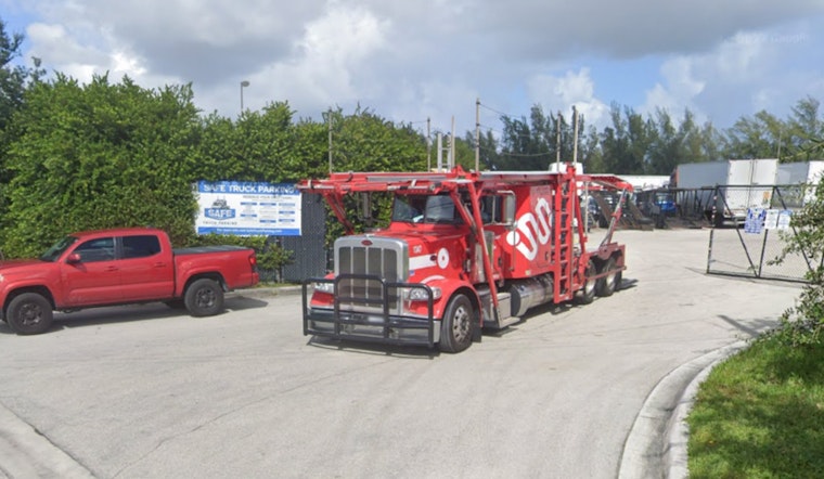 Hallandale Beach Firefighters Quickly Contain Tractor-Trailer Blaze, No Injuries Reported