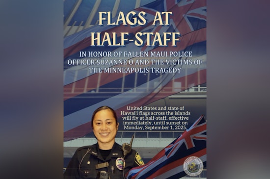 Hawaii Governor Josh Green Orders Flags at Half-Staff for Slain Maui Officer and Minneapolis Victims