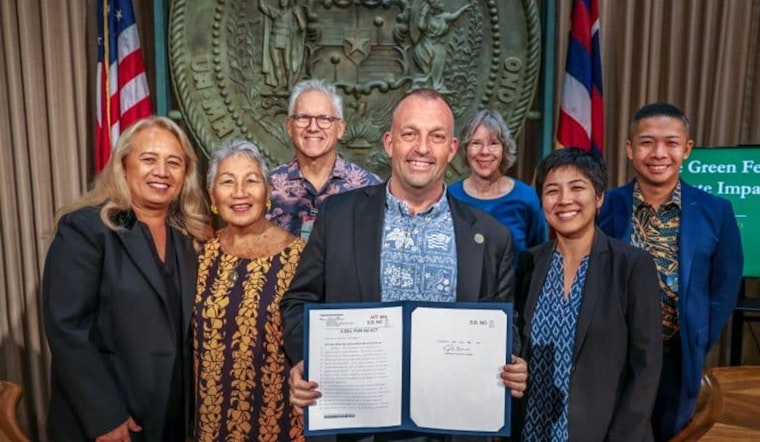 Hawaii's Governor Green Signs Over 300 Bills and Innovates with Visitor "Green Fee" for Climate Projects