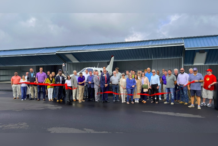 Hickory and Burke County Celebrate Opening of New Hangar Spaces at Regional Airport to Fuel Economic Growth
