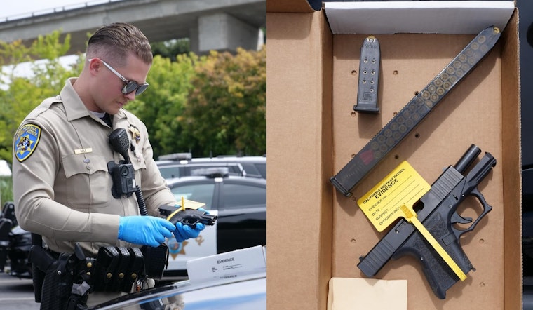 High-Speed Chase Ends in Arrests and Seizure of Ghost Gun by CHP in Oakland