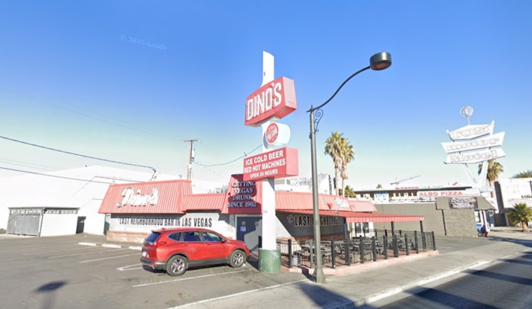 High-Speed Crash Shutters Iconic Las Vegas Dive Bar Dino's Lounge