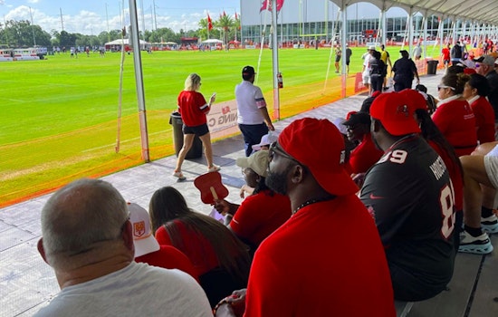 Hillsborough County Youths Experience Excitement at Tampa Bay Buccaneers Scrimmage Through Children's Services Program