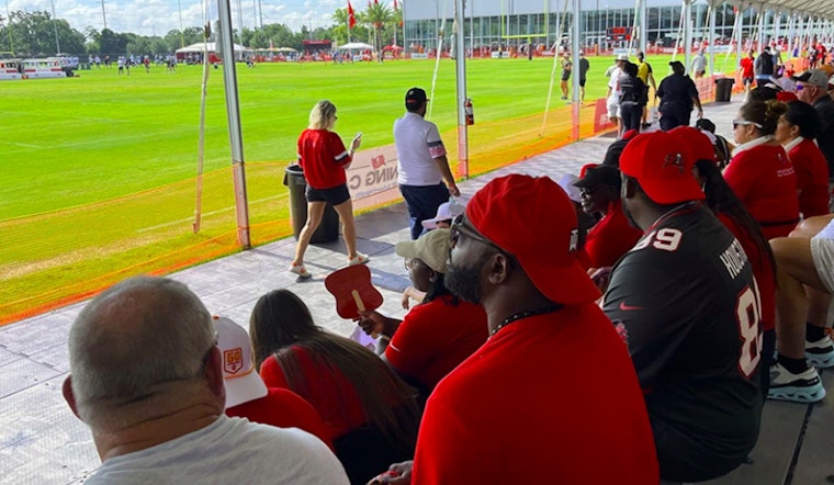 Hillsborough County Youths Experience Excitement at Tampa Bay Buccaneers Scrimmage Through Children's Services Program
