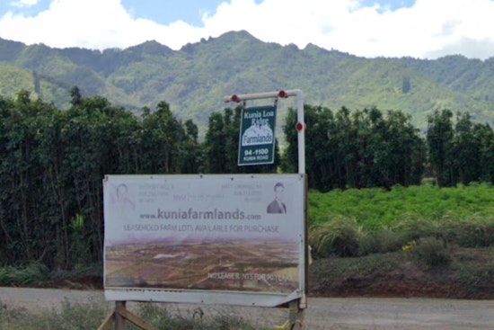 Honolulu Authorities in Search of Suspect Accused of Arson at Kunia Loa Ridge Farmland
