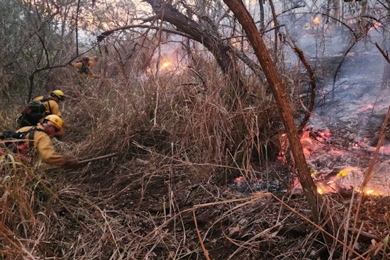 Honolulu Firefighters and Hawai‘i National Guard Battle 600-Acre Wildfire in West O‘ahu