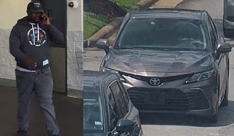 Houston Authorities Seeking Public's Help to Locate Suspect Accused of Credit Card Theft Following Vehicle Burglary