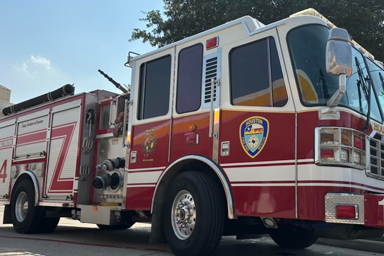 Houston Fire Department Captain Hospitalized After Being Trapped During Southeast Houston House Fire