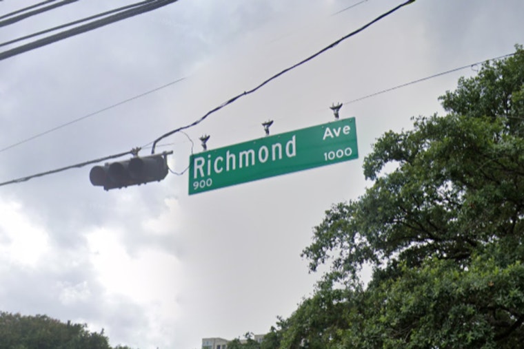 Houston Police Investigate Fatal Hit-and-Run on Richmond Avenue, Suspect's Vehicle Located