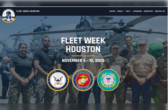 Houston Sets Sail for First Fleet Week to Celebrate Navy, Marine Corps, and Coast Guard in November