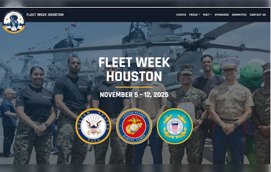 Houston Sets Sail for First Fleet Week to Celebrate Navy, Marine Corps, and Coast Guard in November
