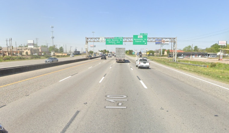 Houston Tragedy as Pedestrian Fatally Struck on I-10, Traffic Disrupted Near Normandy Street