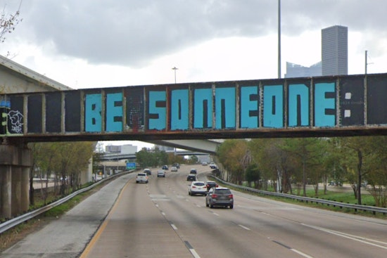 Houston's "Be Someone" Mural Embroiled in Legal Dispute as HPD Seeks to Identify Restoration Artist on I-45