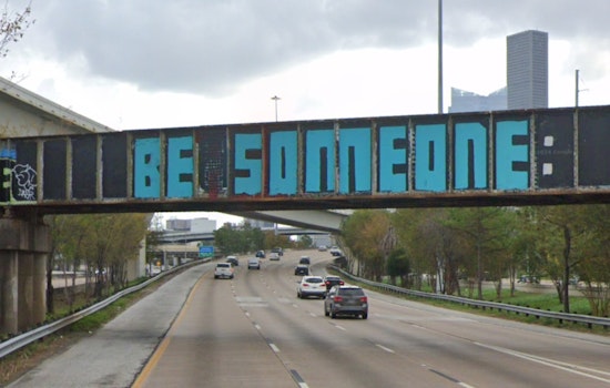 Houston's "Be Someone" Mural Embroiled in Legal Dispute as HPD Seeks to Identify Restoration Artist on I-45