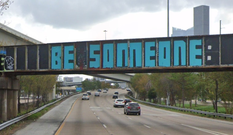 Houston's "Be Someone" Mural Embroiled in Legal Dispute as HPD Seeks to Identify Restoration Artist on I-45