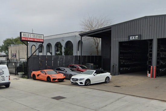 Houston's Rollo's Solutions Tire Shop Decimated in Sweeping Warehouse Fire on Southwest Freeway