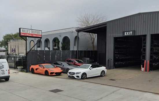 Houston's Rollo's Solutions Tire Shop Decimated in Sweeping Warehouse Fire on Southwest Freeway