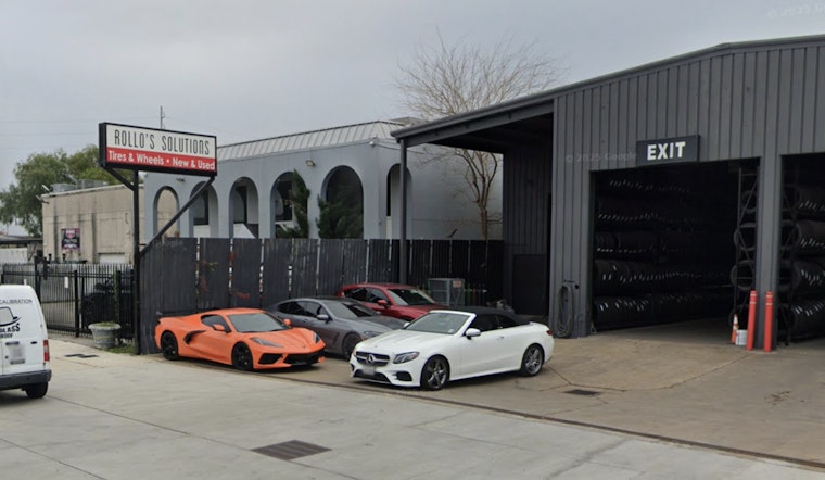 Houston's Rollo's Solutions Tire Shop Decimated in Sweeping Warehouse Fire on Southwest Freeway