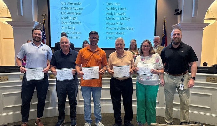 Huntersville Celebrates Engaged Citizens at Town Board Meeting with 2025 Huntersville 101 Class Recognition