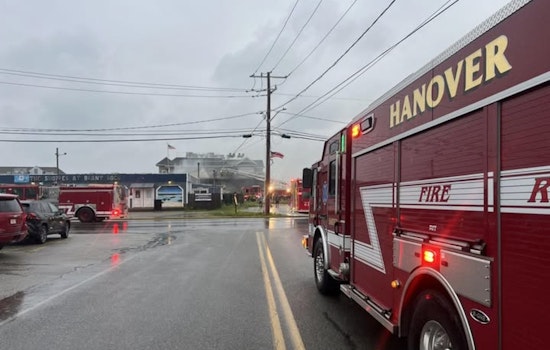 Iconic South Shore Eatery Engulfed in Flames, Firefighters from Duxbury, Kingston, Pembroke Unite in Response