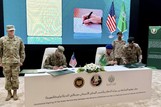 Indiana and Oklahoma National Guards Forge Strategic Partnership with Saudi Arabia Under Defense Department Program