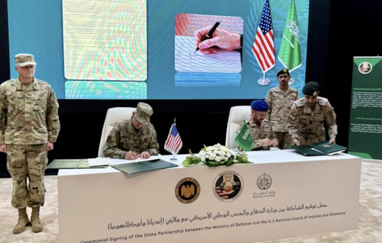Indiana and Oklahoma National Guards Forge Strategic Partnership with Saudi Arabia Under Defense Department Program