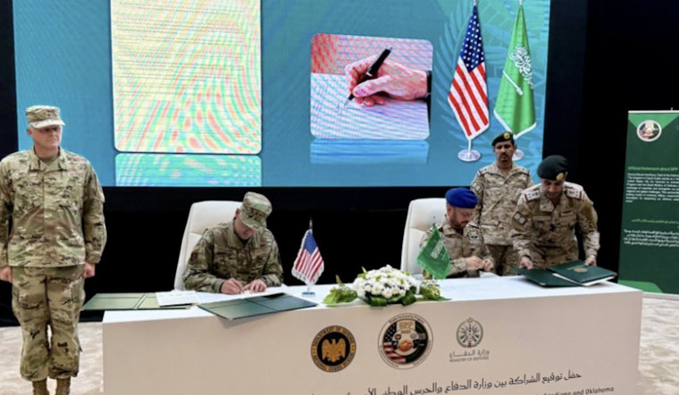 Indiana and Oklahoma National Guards Forge Strategic Partnership with Saudi Arabia Under Defense Department Program