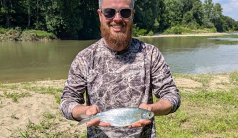 Indianapolis Angler Hooks New State Record Mooneye in Whitewater River
