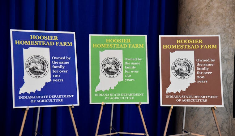 Indiana's Briggs and Connolly-Hartman Farms Celebrated With Hoosier Homestead Awards for Longstanding Agricultural Heritage