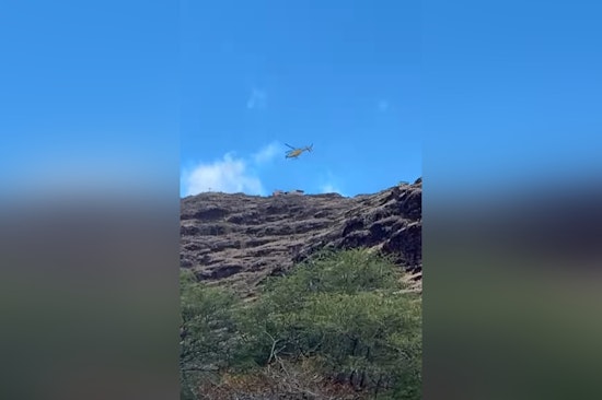 Injured Hiker Rescued by Honolulu Fire Department from Lanikai Pillbox Trail