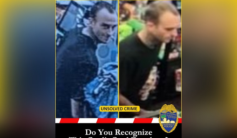 Jacksonville Authorities Hunt for Credit Card Fraudster After Theft Leads to Spending Spree