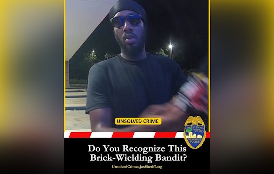 Jacksonville Sheriff's Office Hunts for 'Brick-Wielding Bandit' After Failed ATM Burglary on San Jose Boulevard