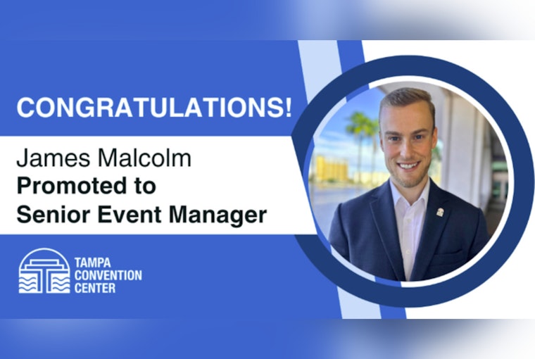James Malcolm Ascends to Senior Event Manager at Tampa Convention Center