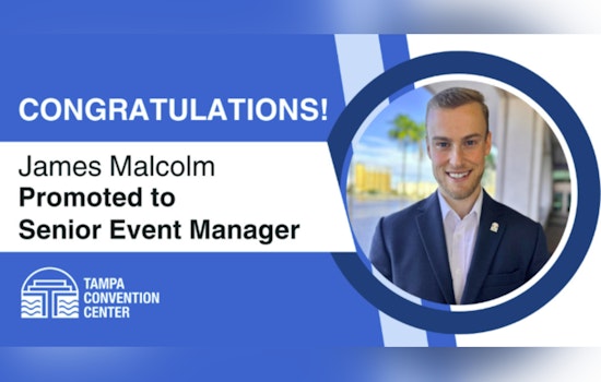 James Malcolm Ascends to Senior Event Manager at Tampa Convention Center