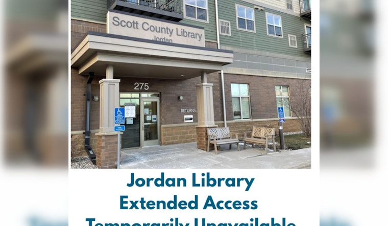 Jordan Library in Scott County Temporarily Rolls Back 24/7 Access Due to Maintenance Issues