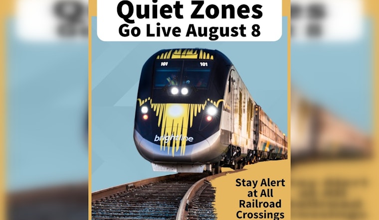 Jupiter Introduces Quiet Zones at Railroad Crossings to Reduce Noise Pollution