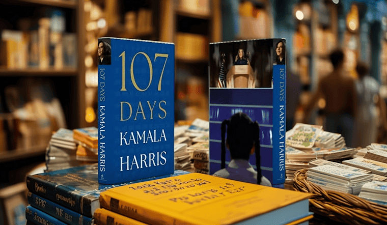 Kamala Harris Launches Book Tour for "107 Days" Reflecting on Presidential Campaign Journey