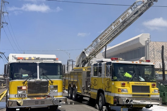Kaneohe High-Rise Fire Sees Neighbors Help Fight Blaze Before HFD Arrives