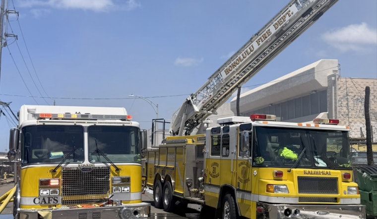 Kaneohe High-Rise Fire Sees Neighbors Help Fight Blaze Before HFD Arrives