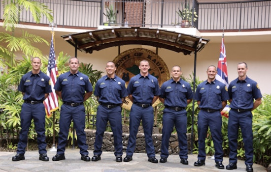 Kaua'i Fire Department Welcomes New Firefighters and Celebrates Promotions at 34th Recruit Class Ceremony