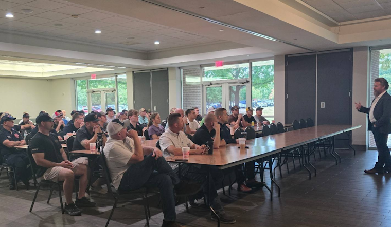 Keller's Public Safety Personnel Hone Leadership Skills with Retired U.S. Marine Corps Maj. Scott Huesing